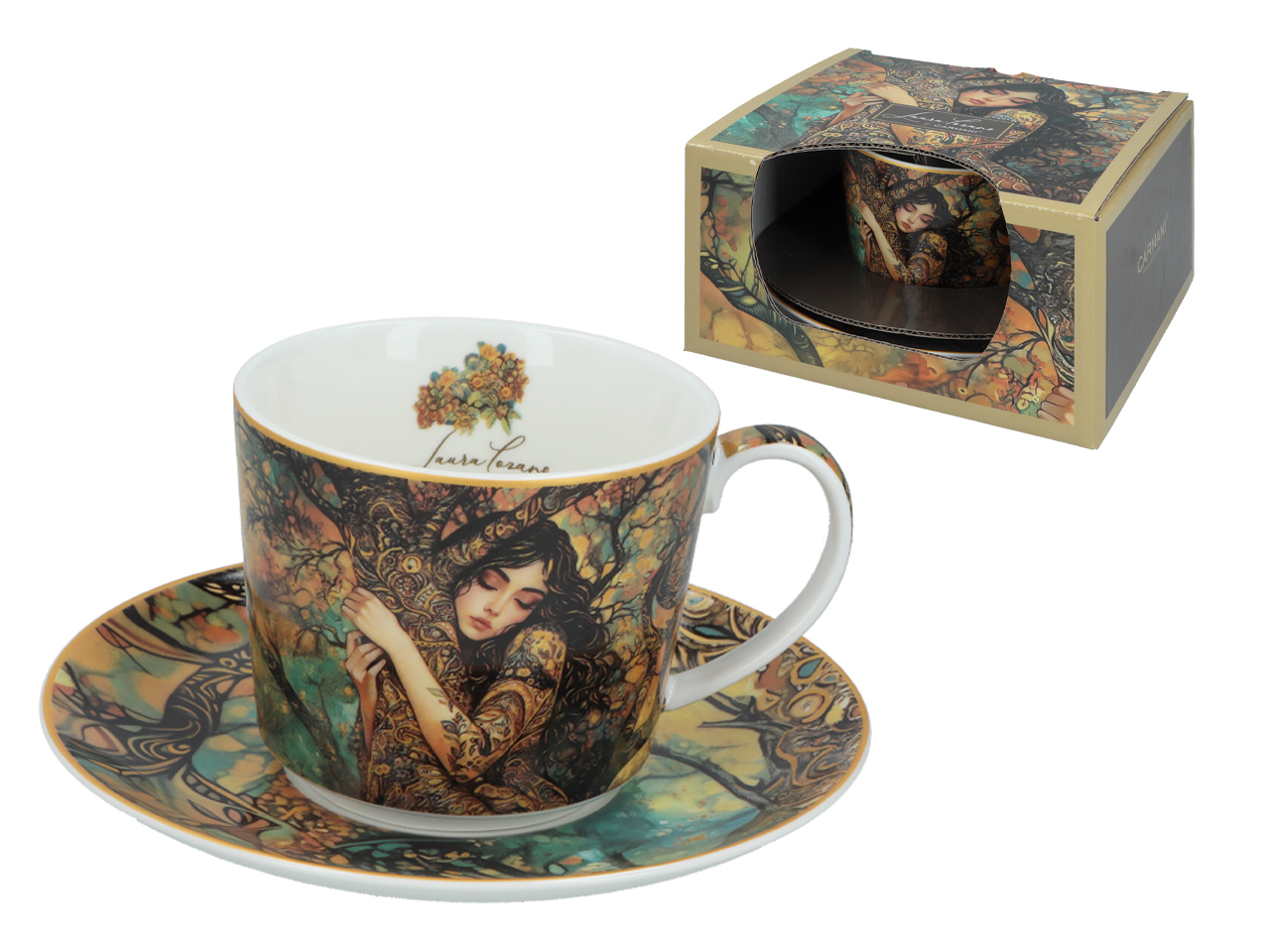 Filiżanka Lady Floral Symphony L Lozano CARMANI