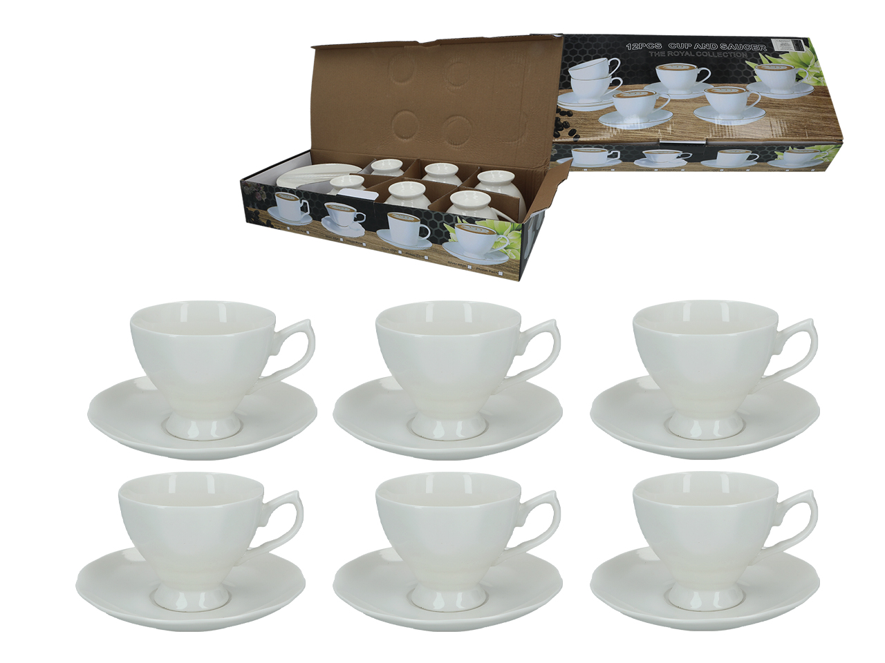 Kpl sześciu filiżanek ze spodkami, poradnik