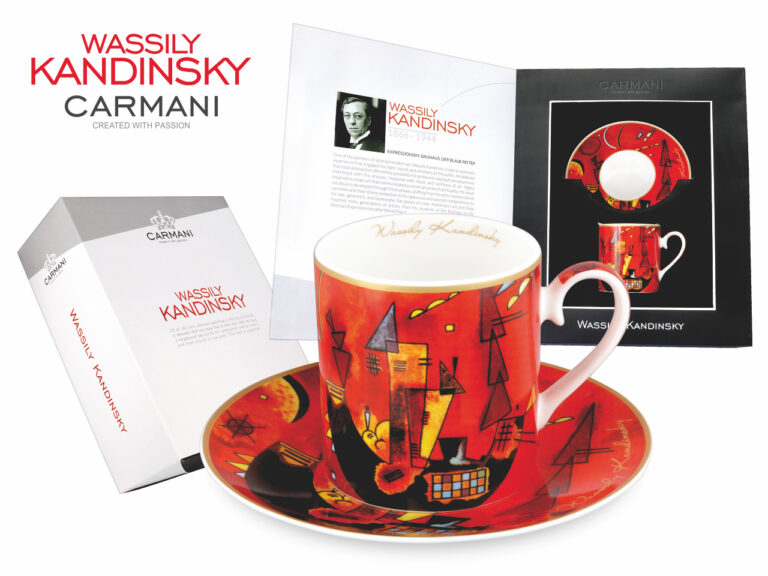 Filiżanka ze spodkiem CARMANI Kandinsky